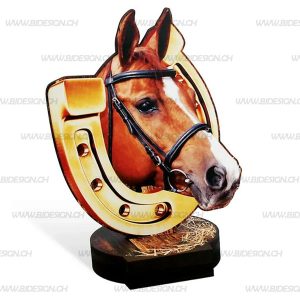 WOOD HORSE TROPHY