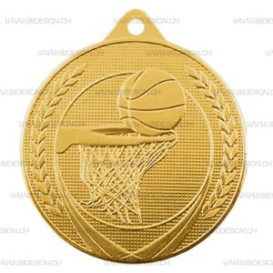 GOLD BASKETBALL MEDAL