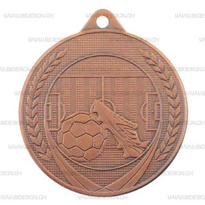 BRONZE FOOTBALL MEDAL