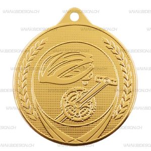 GOLD CYCLING MEDAL