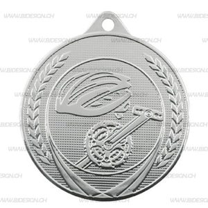 SILVER CYCLING MEDAL