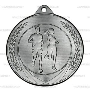 SILVER RACE MEDAL