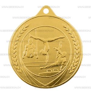 GOLD MEN'S GYMNASTICS MEDAL