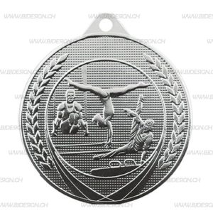 SILVER MEN'S GYMNASTICS MEDAL