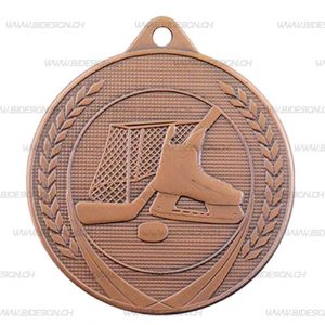 BRONZE HOCKEY MEDAL