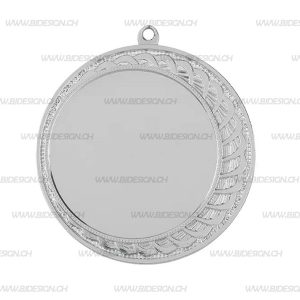 SILVER IRON MEDAL SIZE 40