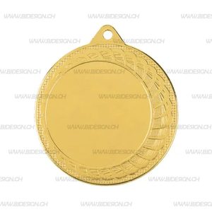 GOLD IRON MEDAL SIZE 70