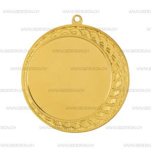 GOLD IRON MEDAL SIZE 90