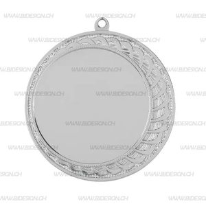 SILVER IRON MEDAL SIZE 90