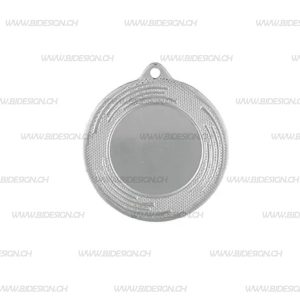 SILVER IRON MEDAL SIZE 40