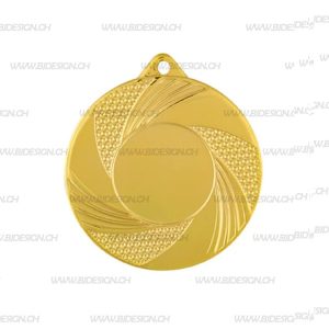 GOLD IRON MEDAL SIZE 50