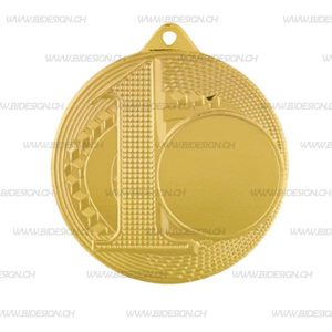 GOLD IRON MEDAL SIZE 50