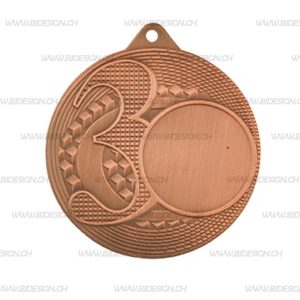 BRONZE IRON MEDAL SIZE 50