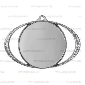 SILVER ZAMAK MEDAL SIZE 80