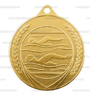 GOLD SWIMMING MEDAL