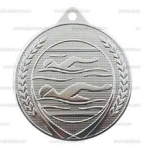 SILVER SWIMMING MEDAL