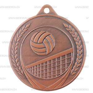 BRONZE VOLLEYBALL MEDAL