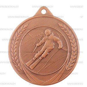 BRONZE SKI MEDAL