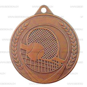 BRONZE TENNIS MEDAL